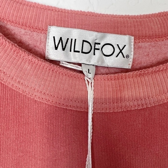 NEW Wildfox Olivia Sweatshirt Ruby Dove Dye Sweater - Picture 5 of 10